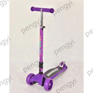 Children's Foldable Scooter 3 Years And Older Height Adjustable <b>Red</b> For Kids - Product Image 2