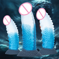 Dildo monstre en silicone, Phallus animal, Dildo fantaisie extraterrestre, Plug anal épais, Jouets sexuels anaux pour adultes pour hommes et femmes