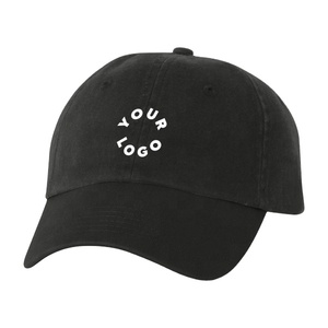 Custom Cotton 6-Panel Structured Baseball <b>Hats</b> with Custom Embroidery Logo Breathable & Waterproof Fabric <b>for</b> Unisex Adults - Product Image 3
