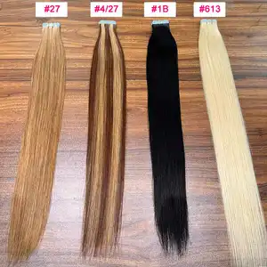 Vendeur de cheveux 100 humains malaisiens longs, 2.5g/pièce, 14-30 pouces, cuticule lisse et soyeuse, Extension de cheveux 100 humains