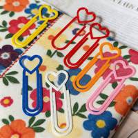 Clips de couture en PET en forme de cœur, imprimés en 3D, mini-clips colorés pour tissus, clips de marquage, accessoires de couture DIY, fournitures artisanales