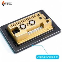 Système multimédia automobile universel 9/10 pouces, nouveau modèle, haute configuration, Android 14, 2,2 GHz, GPS, CarPlay, USB, montage sur tableau de bord