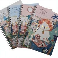 Carnet de croquis à spirales personnalisé, couverture rigide, format A4, cahiers pour étudiants, carnet de dessin à l'aquarelle, fabricant