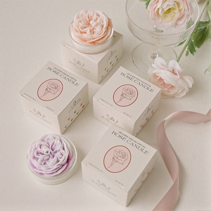 Velas perfumadas hechas a mano personalizadas al por mayor cera de parafina de soja <span class=keywords><strong>vela</strong></span> de arte aromática en forma de Rosa velas de perfume perfumadas <span class=keywords><strong>con</strong></span> tarro de cristal - Product Image 6