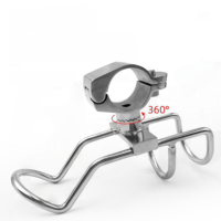 Support de canne à pêche en acier inoxydable 316, support de canne à pêche pour yacht, accessoires de pêche marine pour montage sur rail de 25 mm/32 mm