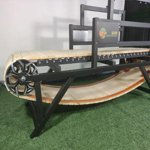 Alipet Smile Cinta de correr de listones de madera ecológica personalizada con logotipo para perros grandes que caminan por dentro - Product Image 3