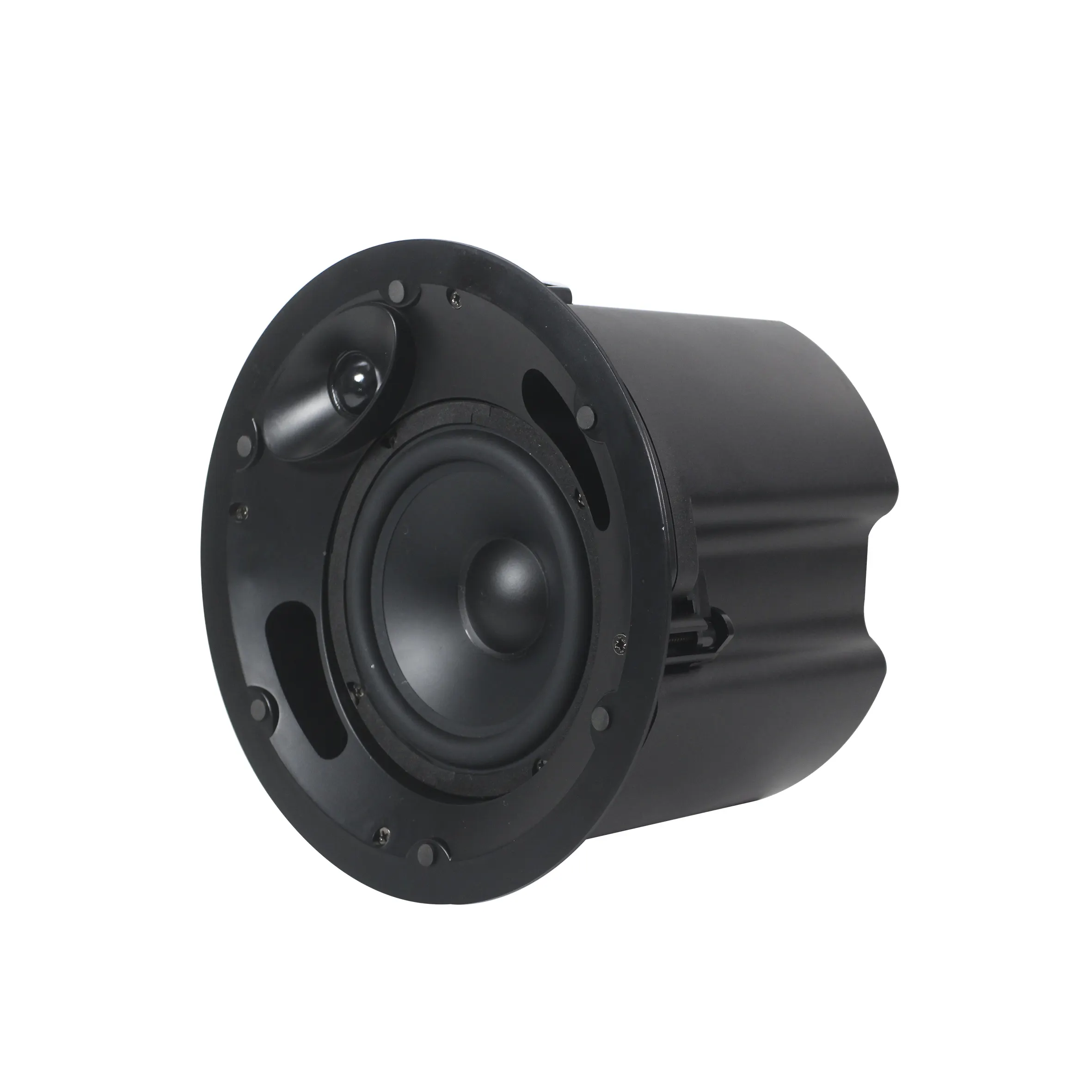 T 2 Way High Performance 6.5 Inch Ceiling Speaker 60W at 8 ohm With Crossover For High Music Demand Applications