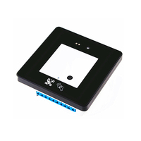 Lector de Códigos QR NFC Wiegand de 13.56mhz para Montaje en Pared con USB OEM, Resistente al Agua IP67, Distancia de Lectura de 2-5cm