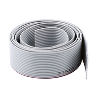 Cable plano IDC de paso flexible de 2,54mm AWM 2651 con conductor de cobre