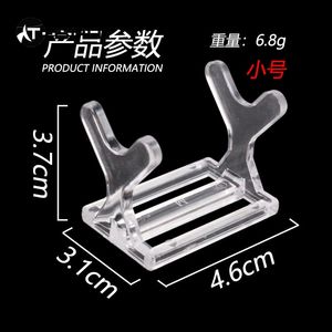 Stand Umpan Pancing Akrilik Transparan untuk Toko, 2 Jenis Stand Umpan Pancing Akrilik - Product Image 3