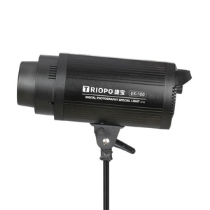 Triopo EX-100 100W LED-Video licht High CRI 95 Zweifarbige Temperatur 3300K/5600K Aluminium legierung Studio Fotografie Licht Fokus licht - Product Image 1