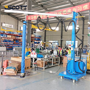 Nuevo Elevador de Tubos al Vacío Móvil ESCOTT de 100 kg, 380 V, 50 Hz, Tubo de Aire de 120 mm para Carga/Descarga de Cajas de Cartón - Product Image 1