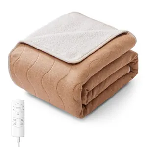 Hot Sale Heated Electric, Blanket For Winter 2 Sizes 110 V Plug Customization Comfortable Electric Blanket/