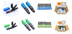 Conector Rápido FTTH SC UPC, Conector de Fibra Óptica Monomodo SC APC LC UPC de Baja Pérdida, Empalme en Frío de Montaje Rápido para Cable Drop - Product Image 5