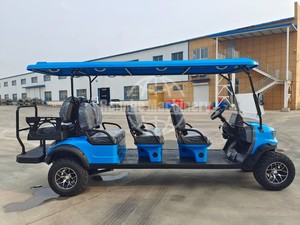 Voiturette de golf deux places, vitesse 40 km/h, design écologique, batterie au lithium-fer-phosphate/au plomb-acide, autonomie 90 km, pneus tout-terrain. - Product Image 3