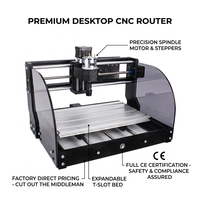 Mini routeur CNC 3018 Pro Max de bureau 3 axes GRBL pour gravure sur bois, acrylique, cuir, plastique, kit DIY pour débutants et amateurs