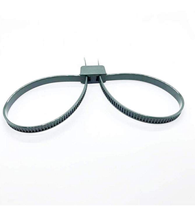 Correas de Plástico DF con Cierre Automático para Seguridad, para Sujetar Esposas, Tamaño 12mmx700mm, Color Negro y Blanco, para Uso de Seguridad - Product Image 4