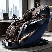Fauteuil de massage de luxe VCT pour usage domestique, mouvement 4D, rail SL pour étirement thaïlandais, commande vocale IA, chauffage du dos