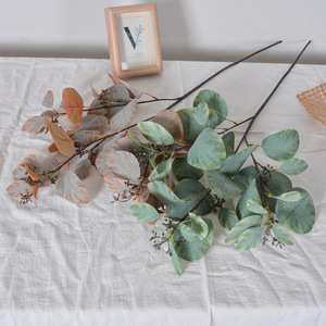Planta Artificial de Hojas de Eucalipto Laixing, 30cm-100cm, Decoración de Escritorio Interior de Seda, Arreglo Floral de Estilo Nórdico - Product Image 3