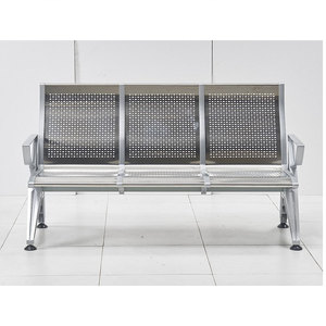 Silla de Espera de Aleación de Aluminio Yijiahao de 3 Plazas con Respaldo, Asientos Públicos - Product Image 3