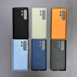 เคสโทรศัพท์หนังธุรกิจสุดหรู IDEAL Factory รุ่นคลาสสิก สำหรับ Samsung <span class=keywords><strong>S22</strong></span> S23 S24 S25 S26 <span class=keywords><strong>Ultra</strong></span> Plus พร้อมฝาปิดแม่เหล็ก - Product Image 6