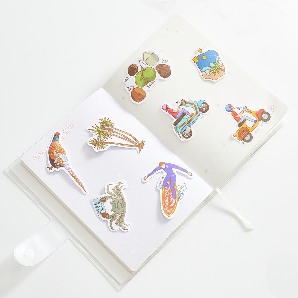 Small Mini Stickers Kawaii Compact Mini Design Cartoon Holographic Cute Cartoon Stickers ...