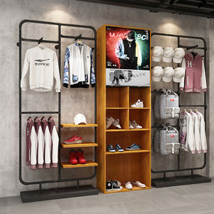 Scaffale di esposizione dei vestiti degli <span class=keywords><strong>scaffali</strong></span> del negozio di abbigliamento popolare <span class=keywords><strong>per</strong></span> il Design dello scaffale del negozio di abbigliamento del negozio - Product Image 3