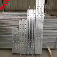 Plataforma de andamio de acero galvanizado para construcción, pasarela metálica, tablero de andamio, plataforma de acceso para construcción de edificios, suministro de fábrica