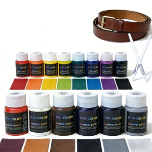 <span class=keywords><strong>Pintura</strong></span> Acrílica <span class=keywords><strong>para</strong></span> Cuero a Base de Agua, No Tóxica, Flexible, <span class=keywords><strong>para</strong></span> Zapatillas, Bolsos, Chaquetas, Venta al Por Mayor - Product Image 4