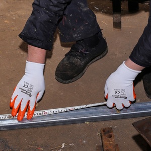 CHUANGYING Gants de travail de protection de sécurité enduits de mousse de nitrile en nylon de calibre 15 personnalisés de qualité supérieure - Product Image 5