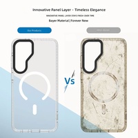 Coque de téléphone personnalisable avec logo imprimé, en TPU+PC, étanche, double couche, finition brillante ou mate, vierge pour sublimation, pour S26, imprimable