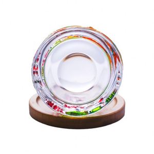 Vasos de Whisky de Cristal Pintados a Mano al por Mayor, Estilo Vintage con Diseño de Nopas, Vasos Coloridos para Beber en Casa, Bar o Fiesta - Product Image 6