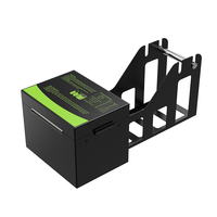 Imprimante thermique de tickets CASHINO DP-311 pour papier épais de 80 mm avec barre de déchirement pour billets et papier à marque noire, prend en charge jusqu'à 0,22 mm