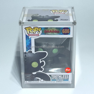 Protector Acrílico Personalizado SHP para Figuras Coleccionables Funko Pop, Figuras de Anime, Dibujos Animados, Superhéroes de Películas, con Tapa Magnética - Product Image 1