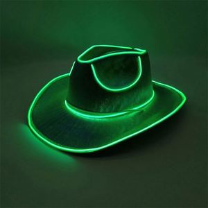 Chapeau de cowboy LED style western, chapeaux de cowgirl colorés, vente en gros, chapeau de cowboy lumineux - Product Image 4
