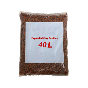 LECA, guijarros de arcilla expandida ligera, medios hidropónicos hidrotónicos, bolas de hidrotono, patrón redondo para cultivo de acuaponia - Product Image 2