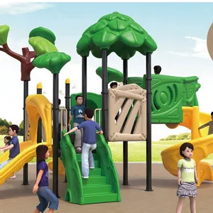 Parco giochi all'aperto in plastica per bambini parco giochi all'aperto fuori dalla struttura del parco giochi TX--101