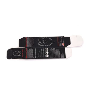 Boîte coulissante en carton kraft personnalisée pour huile à <span class=keywords><strong>barbe</strong></span> pour hommes, emballage en gros avec fermeture à rabat - Product Image 5