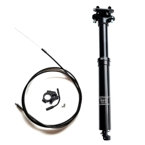 Tija <span class=keywords><strong>de</strong></span> sillín ajustable KS EXAFORM 860i con suspensión neumática, amortiguador y cableado interno con control remoto - Product Image 5