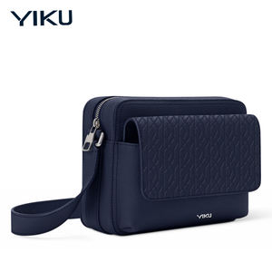 Borsa a <span class=keywords><strong>Tracolla</strong></span> Vintage da <span class=keywords><strong>Uomo</strong></span> YIKU in Vera <span class=keywords><strong>Pelle</strong></span> Impermeabile con Cinghie Regolabili per Viaggi - Product Image 2