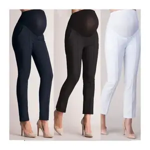 Pantalons de maternité en coton pour vêtements de grossesse Pantalons de maternité pour femmes enceintes