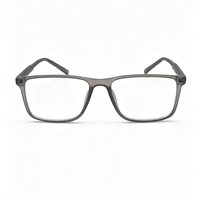 Montures de lunettes carrées vintage à monture complète, lunettes optiques classiques