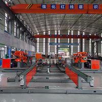 La Viga en Forma de I del Túnel se Solda con un Robot de Soldadura de Arco de Acero CNC (con Color, Robot y Modelo Personalizables)