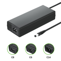 Fabrik 100W 12V 7A 7,5A 19V 5,26A Typ-C Schnellladegerät EU US UK AU JP Stecker Mit CE CB UL FCC Akku-Wandladegerät Netzteil Adapter