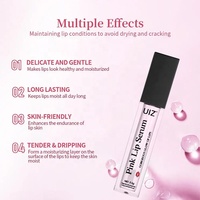 Sérum pour les lèvres rose hydratant, traitement éclaircissant pour éliminer les lèvres foncées, soin des lèvres, gloss repulpant et adoucissant