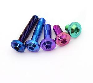 Vis en alliage de titane M8 Grandes vis hexagonales intérieures à tête ronde sans <span class=keywords><strong>peinture</strong></span> pour diverses applications industrielles - Product Image 4