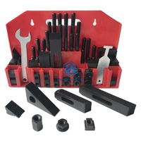 Kit de serrage pour table de travail de tour à métaux CNC, 58 pièces, M8, M10, M12, M14, M16, M18, M20, M22