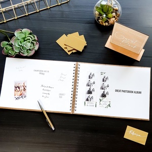 Álbum <span class=keywords><strong>de</strong></span> fotos <span class=keywords><strong>de</strong></span> boda personalizado, regalo <span class=keywords><strong>de</strong></span> <span class=keywords><strong>aniversario</strong></span> <span class=keywords><strong>de</strong></span> amor, libro <span class=keywords><strong>de</strong></span> memoria <span class=keywords><strong>de</strong></span> <span class=keywords><strong>madera</strong></span> - Product Image 5