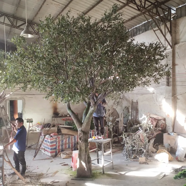 Artificial Olive Tree Large Evergreen Tree for Wedding Decoration Artificial Large Decorative Indoor Trees