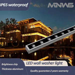 IP65 Waterproof Outdoor Lighting 18w 24w Pixel Bar Led Wall Washer Wash Light For Facade Lighting